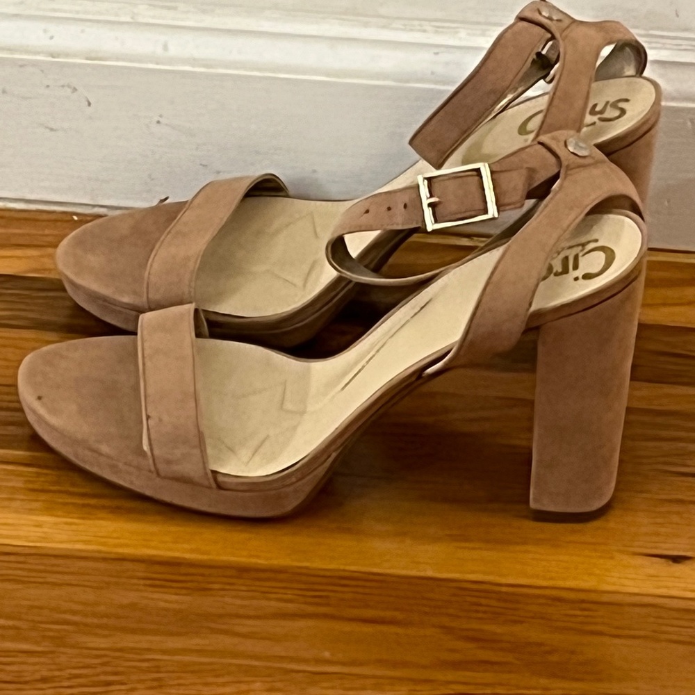 Circus by Sam Edelman new beige heeled sandals size 9.5